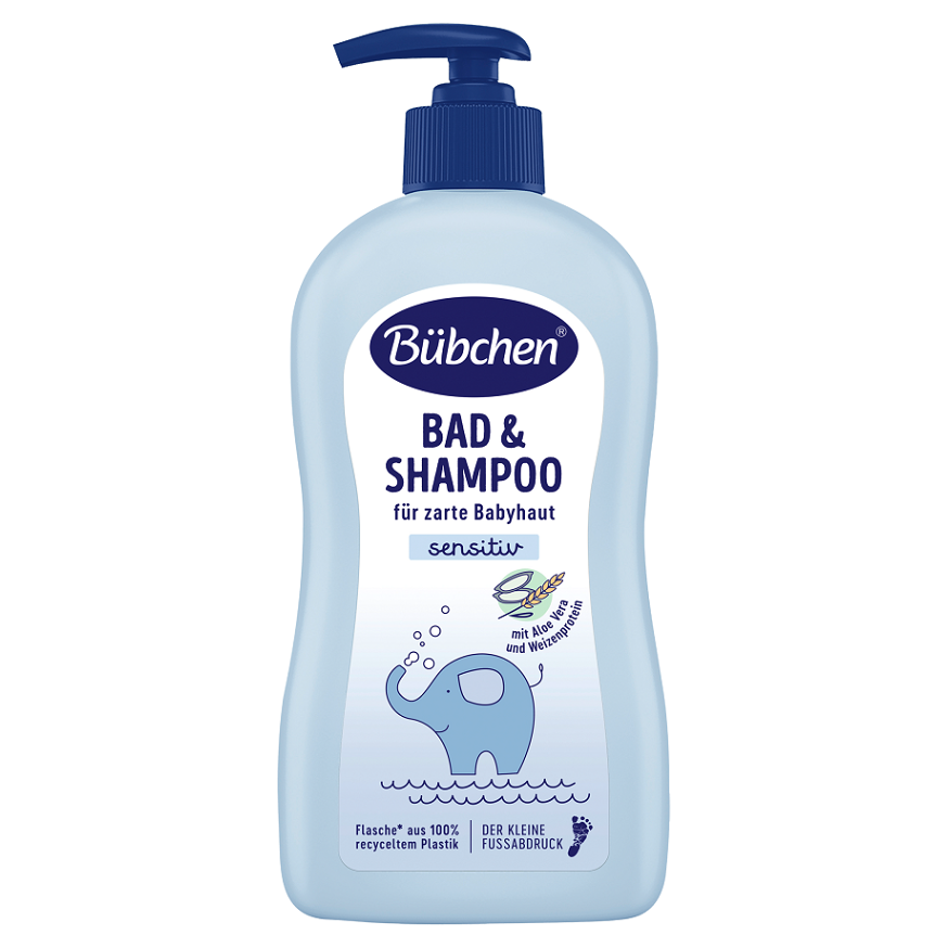 BÜBCHEN Baby koupel a šampon 400 ml