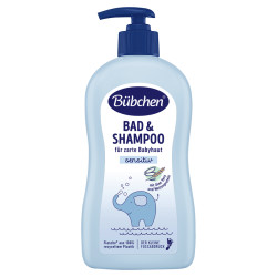 BÜBCHEN Baby koupel a šampon 400 ml