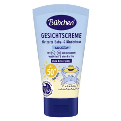 BÜBCHEN Dětský ochranný krém na obličej SPF50+ 50 ml