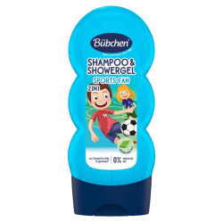 BÜBCHEN Kids šampon a sprchový gel 2v1 sport 230 ml