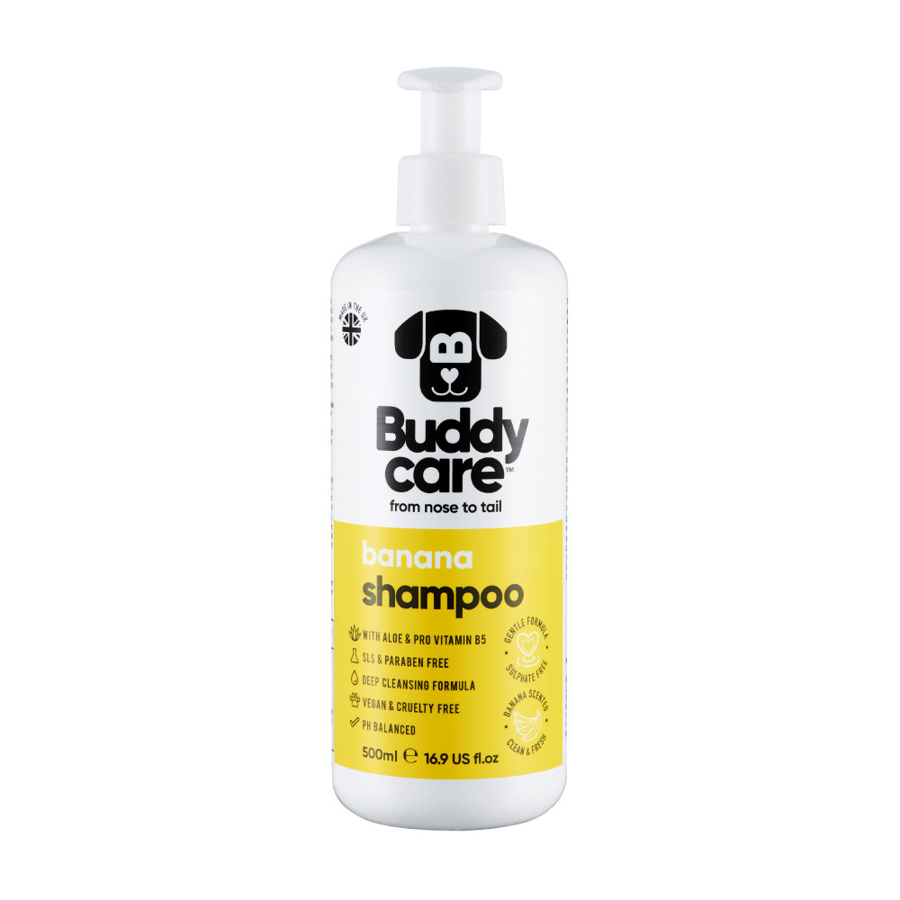 Buddycare Banana šampon pro psy 500 ml