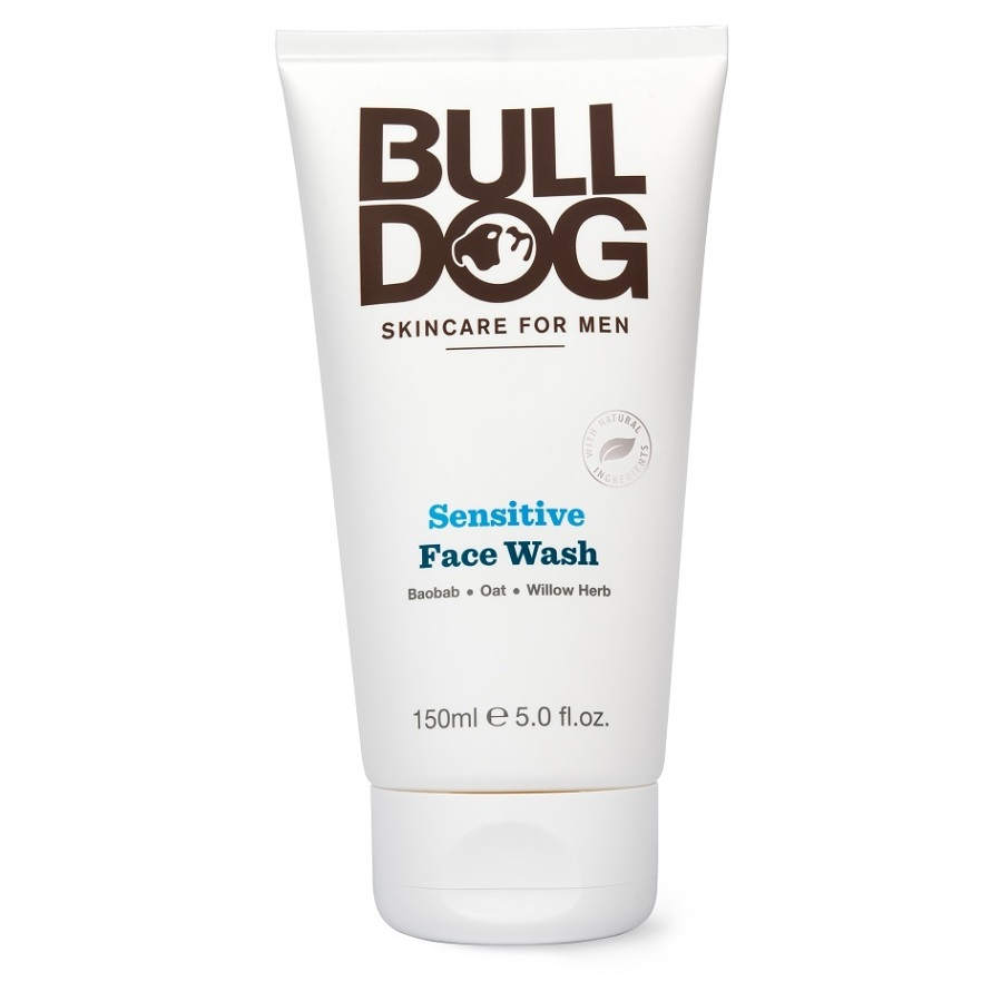 BULLDOG Čisticí gel pro muže pro citlivou pleť Sensitive Face Wash 150 ml