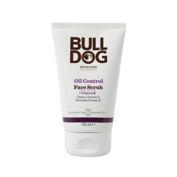 Bulldog Oil Control Face Scrub + Charcoal pleťový peeling 125 ml