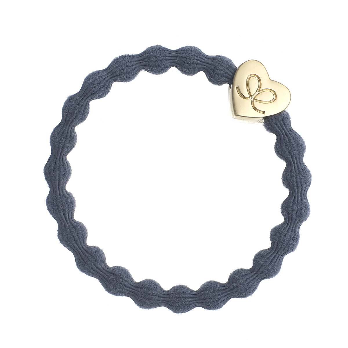 By Eloise London Gold Heart Dove Blue (Dove Blue)