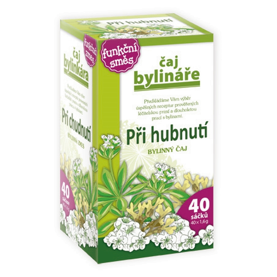 BYLINÁŘ Hubnoucí bylinný čaj 40 sáčků