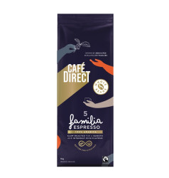 Cafédirect Familia Arabica Espresso zrnková káva 1 kg