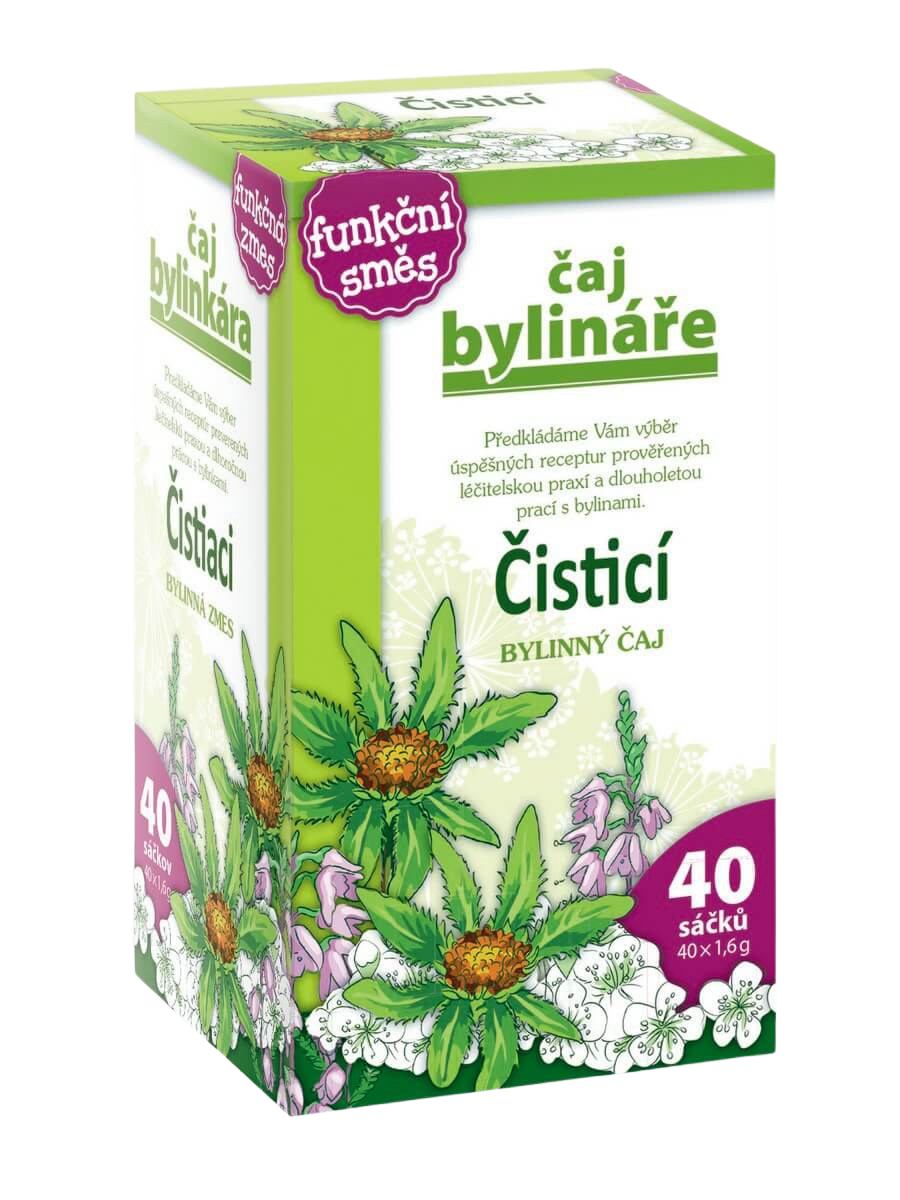 ČAJ BYLINÁŘE Čistící 40 x 1.6 g