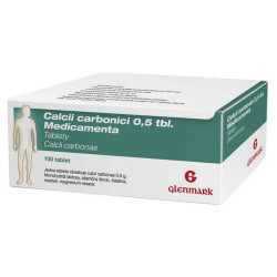 CALCII CARBONICI MEDICAMENTA 0.5 g 100 tablet