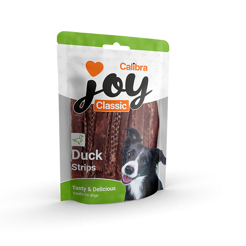 CALIBRA Joy dog classic duck strips kachní plátky 500 g