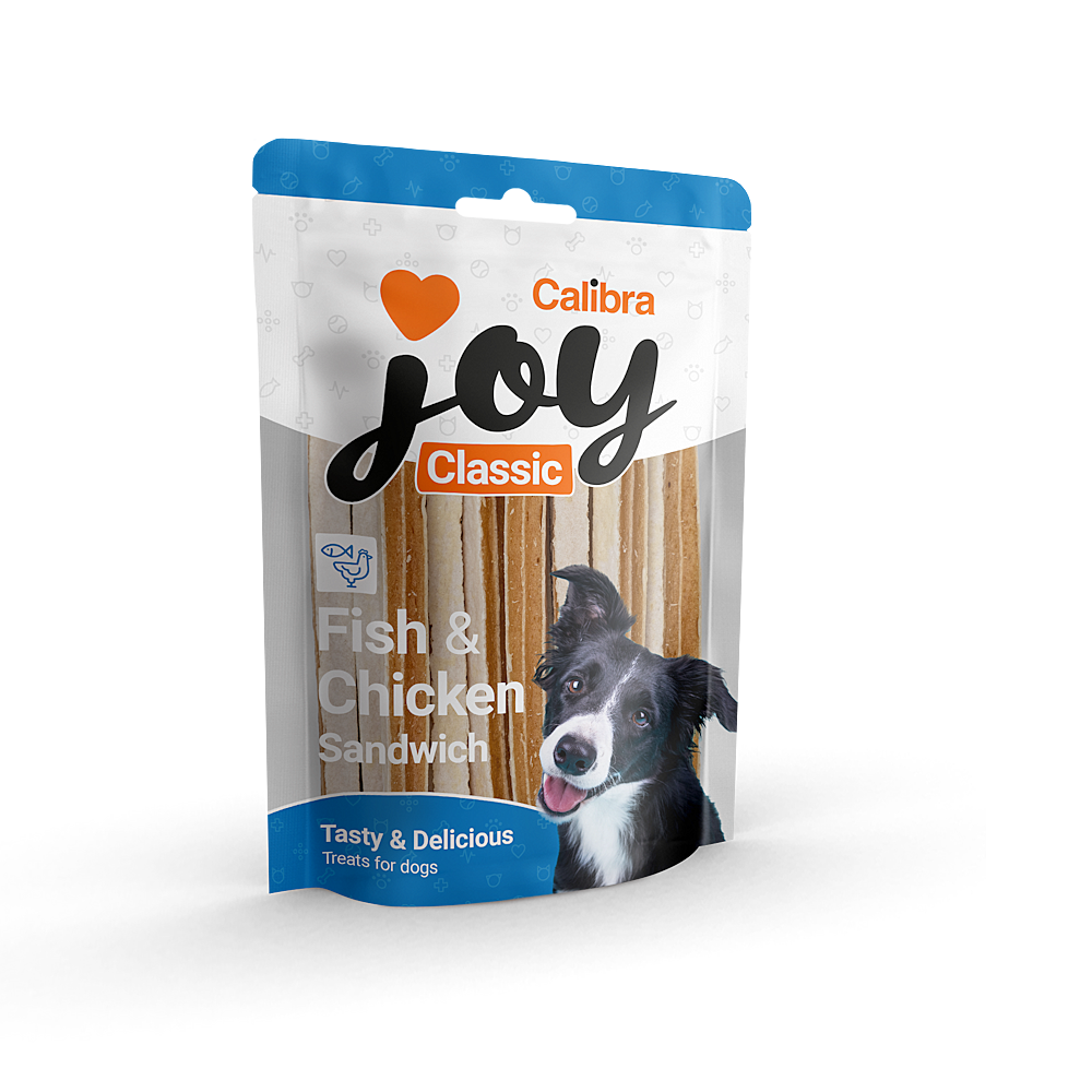 CALIBRA Joy dog classic sandwich kuřecí a rybí sendvič  250 g