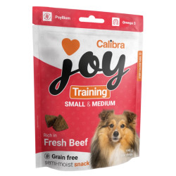 CALIBRA Joy Training S&M Beef  pamlsky pro psy 150 g