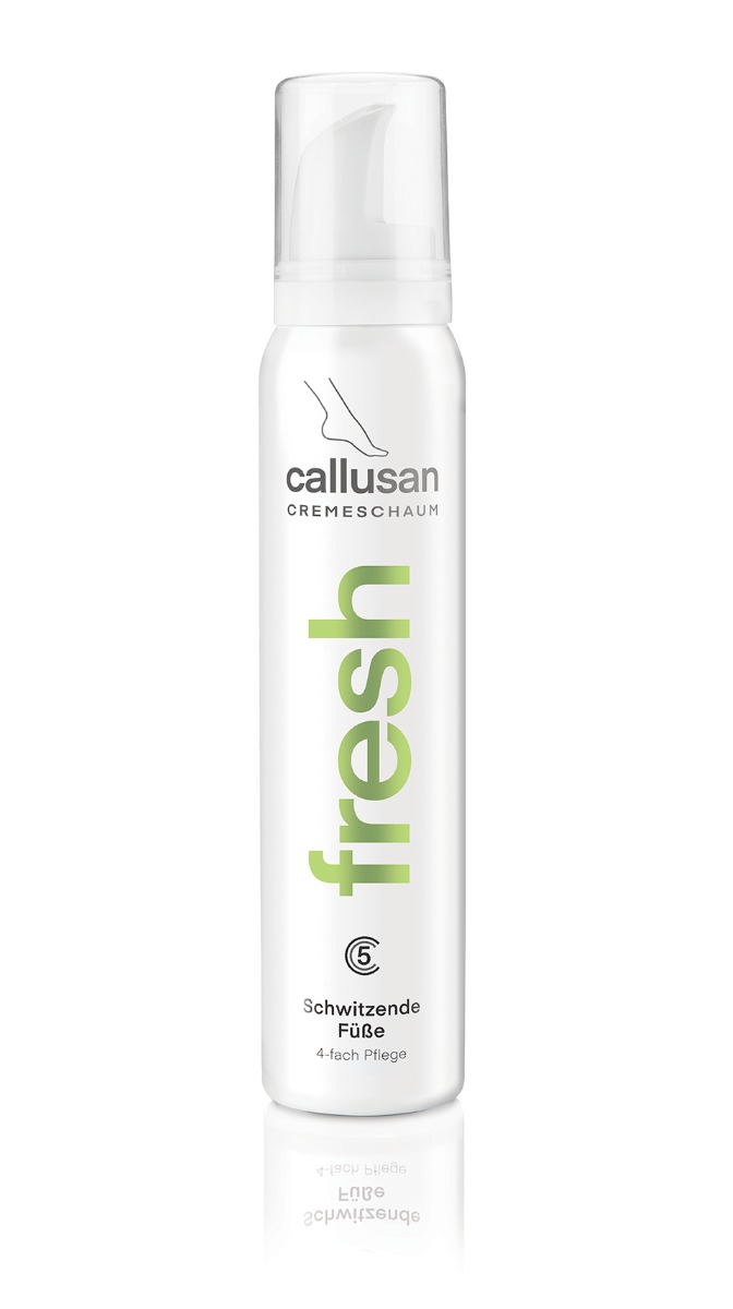 Callusan Fresh pěna na potící se nohy 125 ml