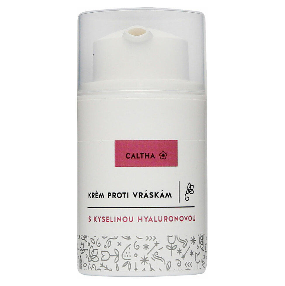 CALTHA Pleťový krém proti vráskám s kyselinou hyaluronovou 50 ml