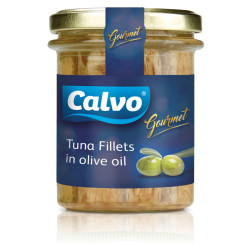 CALVO Filety z tuňáka v olivovém oleji 180 g