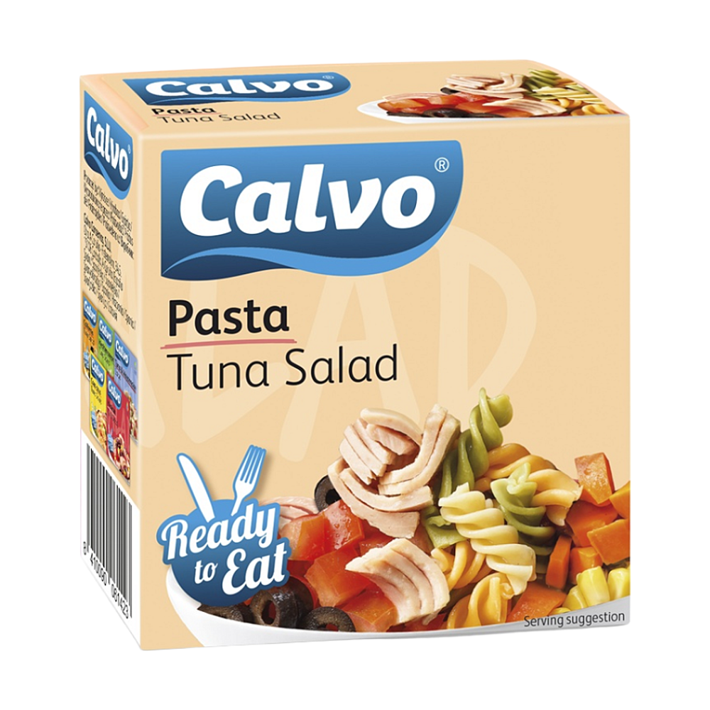 CALVO Těstovinový salát s tuňákem 140 g