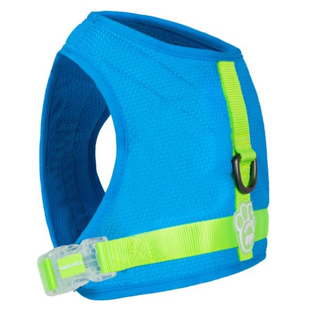 CANADA POOCH Chladící postroj pro psy modrý, Velikost postroje: 12