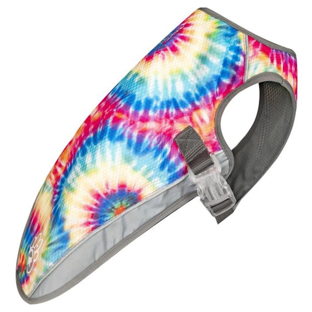 CANADA POOCH Chladící vesta pro psy tie dye, Velikost vesty: 10
