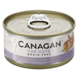 CANAGAN Chicken with duck konzerva pro kočky 75 g