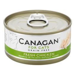 CANAGAN Fresh chicken konzerva pro kočky 75 g