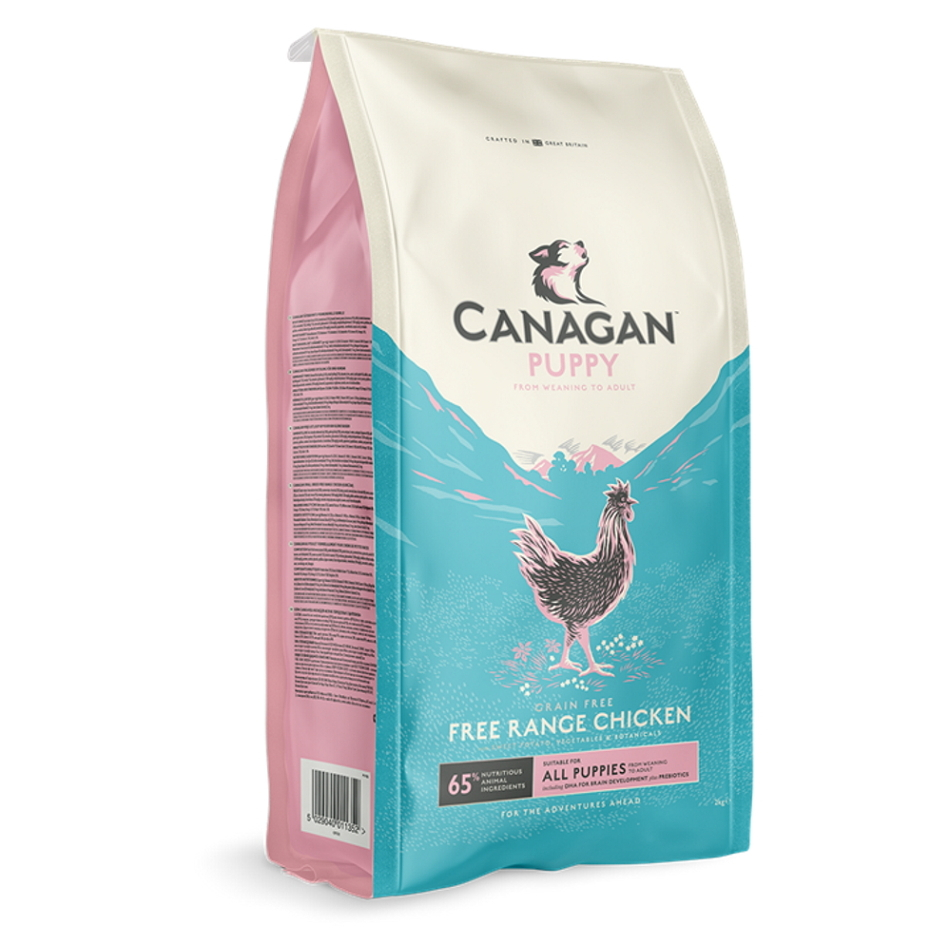 CANAGAN Puppy Free range chicken granule pro štěňata, Hmotnost balení: 2 kg