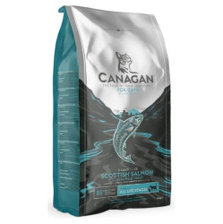 CANAGAN Scottish salmon granule pro kočky, Hmotnost balení: 4 kg