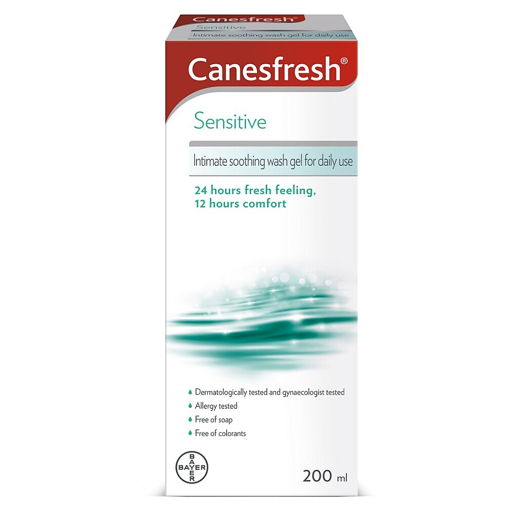 CANESFRESH Sensitive intimní mycí gel 200 ml