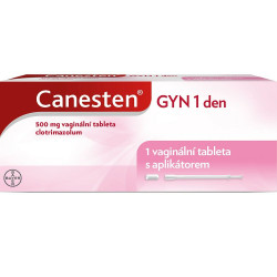 CANESTEN GYN 1 den 1 500 mg 1 vaginální tableta
