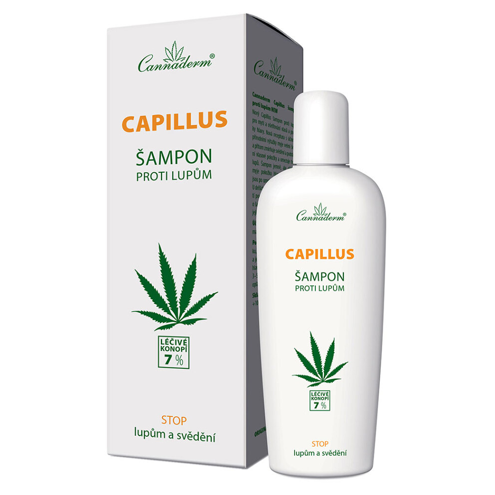 CANNADERM Capillus Šampon proti lupům 150 ml