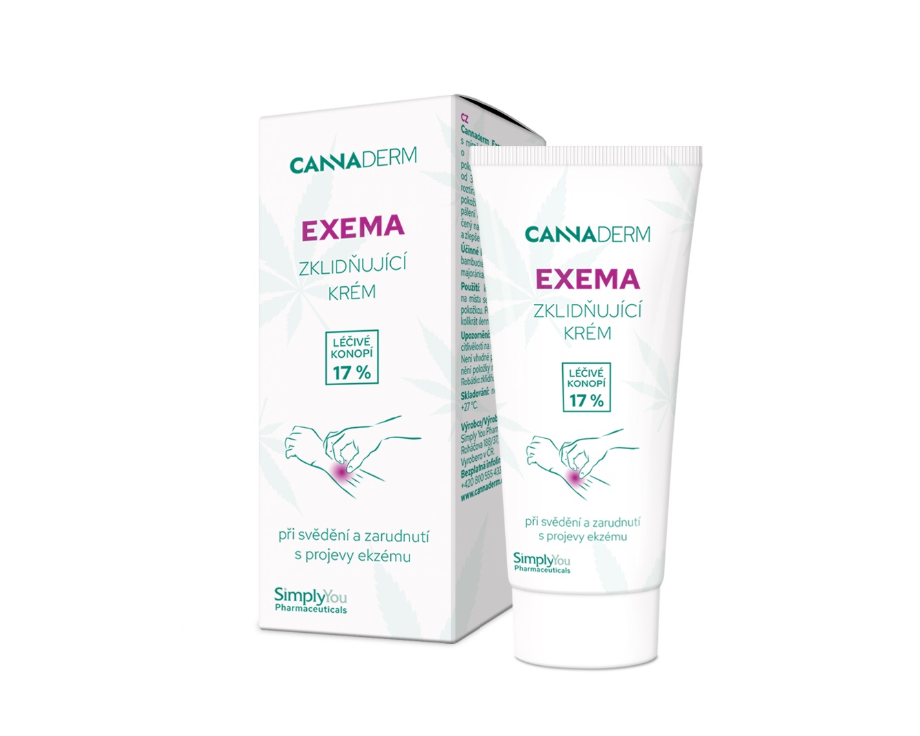 Cannaderm Exema zklidňující krém 50 g