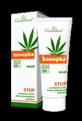 CANNADERM Konopka mast pro suchou pokožku 75 g