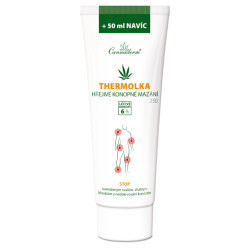 CANNADERM Thermolka hřejivé konopné mazání 250 ml