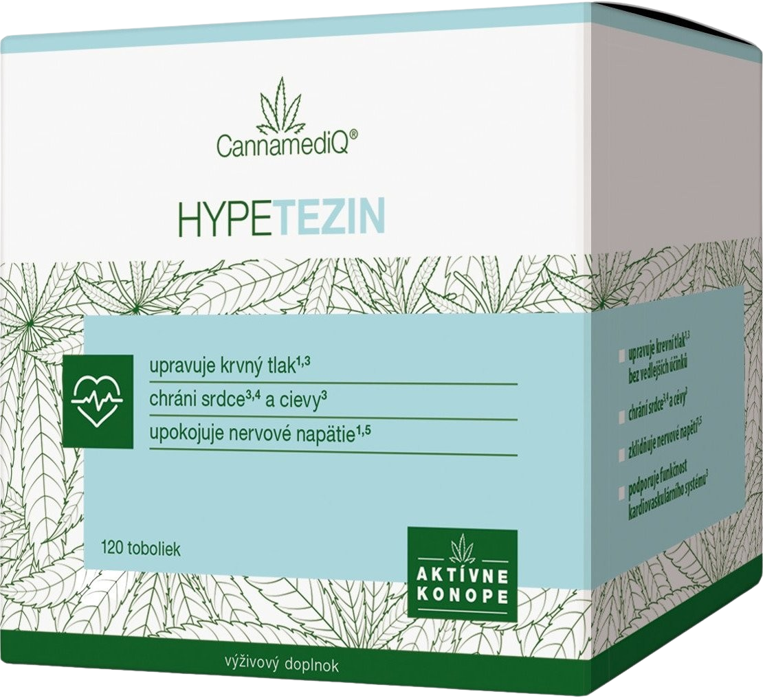 CANNAMEDIQ Hypetezin 120 kapslí