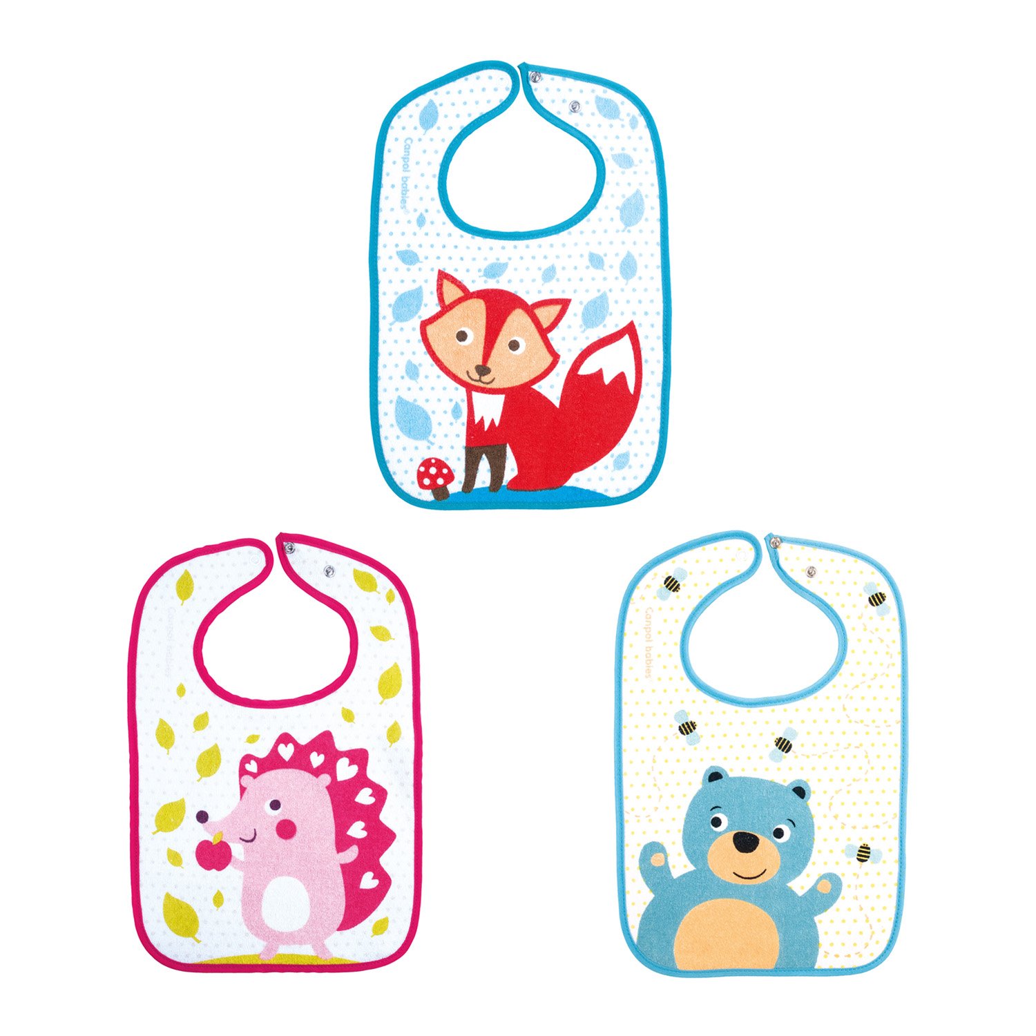 CANPOL BABIES Bryndák froté cute animals