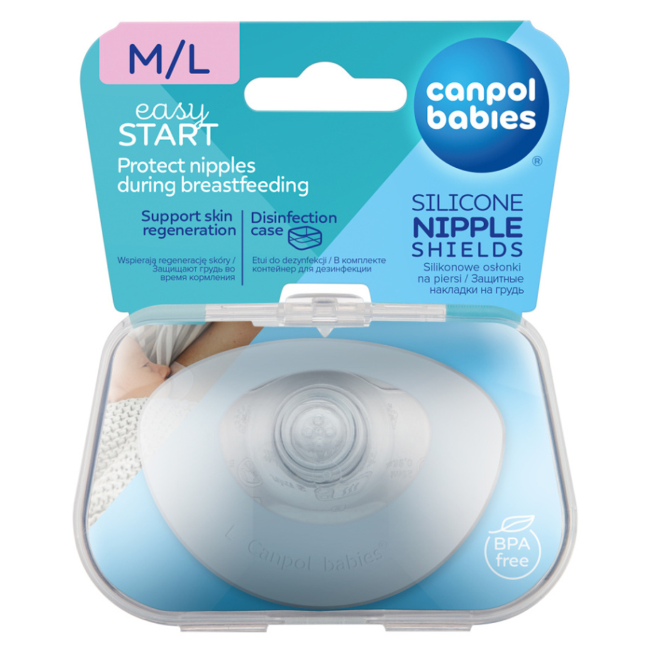 CANPOL BABIES Chránič prsní bradavky Premium 2 ks M