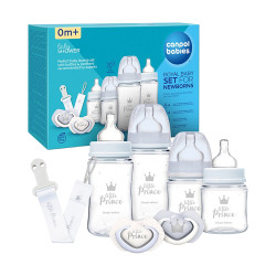 CANPOL BABIES Dárková sada pro novorozence Royal Baby modrá