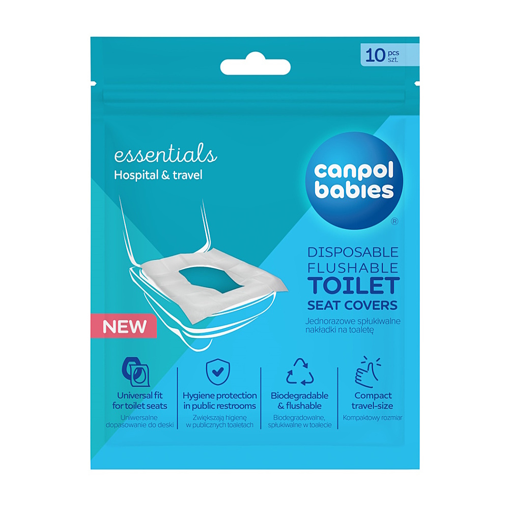 CANPOL BABIES Hygienická jednorázová wc podložka 10 kusů