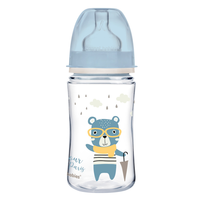 CANPOL BABIES Lahev se širokým hrdlem Bonjour Paris 240 ml