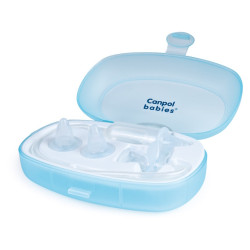 CANPOL BABIES Nosní odsávačka s hadičkou modrá 1 kus