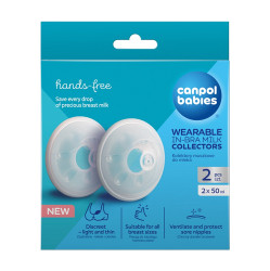 CANPOL BABIES Sběrač mateřského mléka  2 kusy
