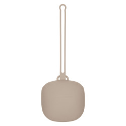 CANPOL BABIES Silikonové pouzdro na dudlík béžové 1 ks