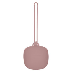 CANPOL BABIES Silikonové pouzdro na dudlík růžové 1 ks