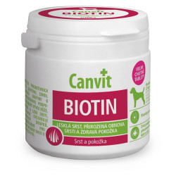 CANVIT Biotin ochucené pro psy 100 g