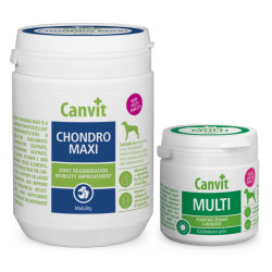 CANVIT Chondro Maxi 500 g + CANVIT Multi pro psy 100 g ZDARMA