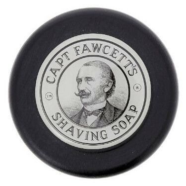 CAPTAIN FAWCETT Mýdlo na holení v dřevěné misce 110 g
