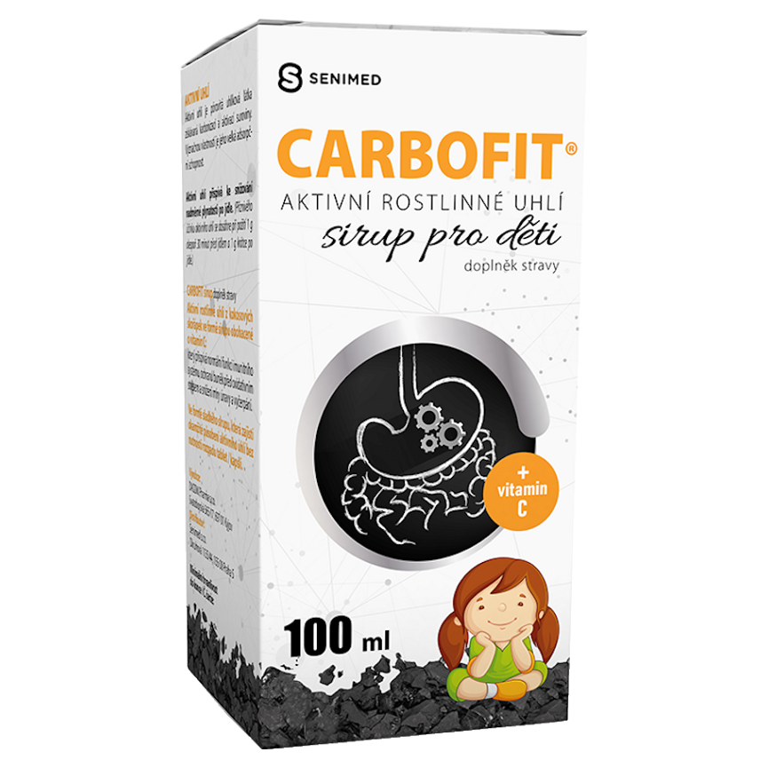 CARBOFIT Sirup pro děti 100 ml