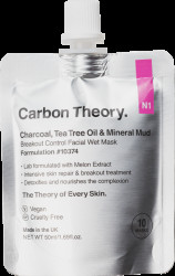 CARBON THEORY Mineral Mud Mask maska na obličej 100 ml