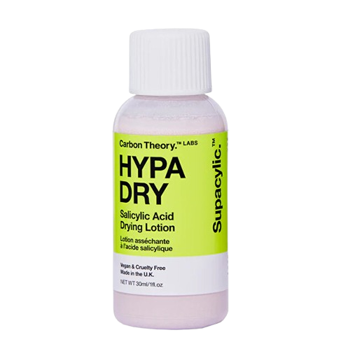 CARBON THEORY Pleťové mléko Supacylic 2% Salicylic Acid Drying Lotion 30 ml