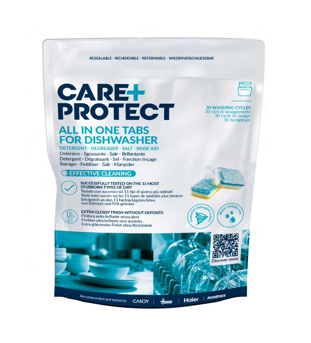 Care+Protect LDT2030 tablety na nádobí 30x18 g