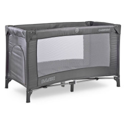 Caretero Cestovní postýlky Basic - grafit