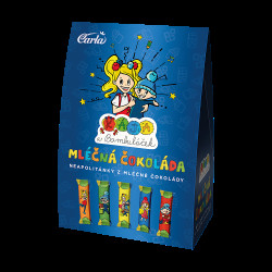 CARLA Kája a Bambuláček mléčné čokoládky 25 kusů